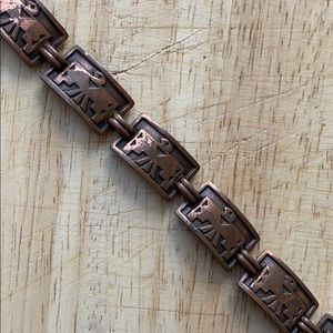 Vintage copper bracelet